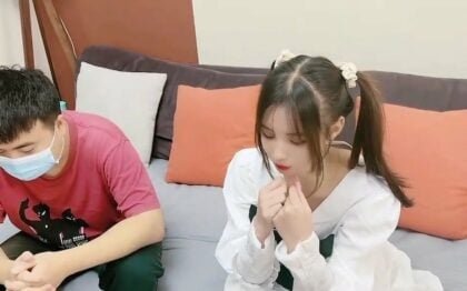 Chịch em gái xinh dâm của anh trai thất tình