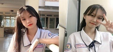 Em Bảo Trân, bé lớp 10