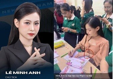 Cô giáo sexy Lê Minh Anh