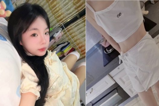 Em gái xinh đẹp cuồng phấn bướm đầy nước