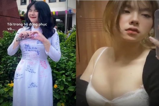 Trang Tik Tok Thoxinh đăng đoạn clip sex
